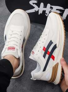 Men's Casual Mesh Sneakers, Versatile Vulcanized Rubber Sole Sport Shoes,Running Trainers, Autumn 2024 New Arrival