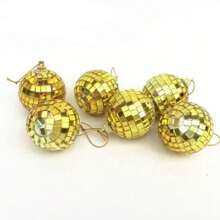 Odblaskowa kula lustrzana dekoracja domu fotografia rekwizyt kula dyskotekowa