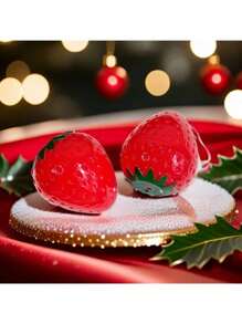 24 Strawberry Lip Balm Moisturizing Lips - 6 PIECES - View 11