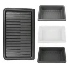 For  Under Seat Storage Box Case Car Seat Organizer Vehicle Underseat Drawer Holder For  Interior Tray