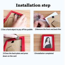 Moldura de Foto de Casamento Personalizada com Nome e Texto, Moldura de Foto de Noivado Personalizada com Modelos Verticais e Horizontais, Moldura de Foto Familiar Gravada Universalmente, Moldura de Foto de Casais, Presente de Formatura para Ela, Decoração do Dia dos Namorados, Multifuncional, Ornamental, Anti-Mofo, Reutilizável, Adorável, Fofo, Vintage, Colorido, Personalizado, Único, Presentes Ideais para Ele, Presentes Ideais para Atualização de Quarto, Aniversário, Atualização do Lar