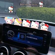 Sanrio 1件/5件（套）汽车装饰中控台带小饰品可爱卡通网红车内KT猫