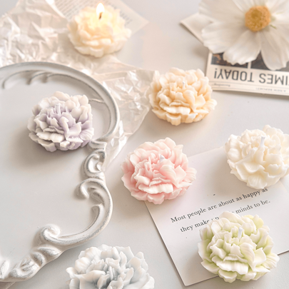 1 Stück handgemachte duftende Wachskerze in Nelkenform, ideal für Raumdekoration, Tischmittelpunkt, Party, Hochzeit und Muttertagsgeschenk, Valentinstag Dekorationen, Valentinstag Dekoration, Valentinstag Geschenke, Geschenke für beste Freunde, Abschlussgeschenke, Muttertagsgeschenke, Hochzeitsgeschenke, Halloween Geschenke, Weihnachtsgeschenke, Raumdekoration, Heimdekoration, Geburtstagsdekorationen, Hochzeitsgeschenke, Hochzeitssouvenirs, Englische Birne & Freesie