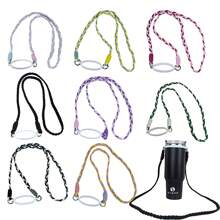 SUGAW Water Bottle Handle Strap For IceFlow Cup Water Bottle Extension Rope Tumbler Holder Rope Water Bottle Sling Tumbler Holder Strap For Cup Accessories - Multicolor - View 4
