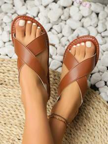 Women's Fashion Flat Sandals, New Sexy Beach Wear Sandals