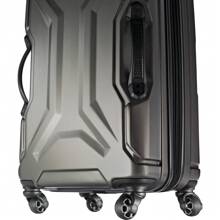 American Tourister Cargo Max 25" Hardside Medium Checked Spinner Luggage Single Piece - Olive - Army Green - View 5