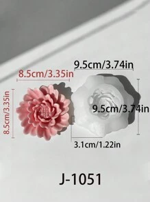 Versatile Silicone Daisy & Sunflower Flower Molds For DIY Resin Jewelry, Hair Clips, Shoe Accessories, Scented Candles, Party Decor, Weddings & Mother's Day - Reusable 3D Silicone Candle Molds For Crafting And Decoration