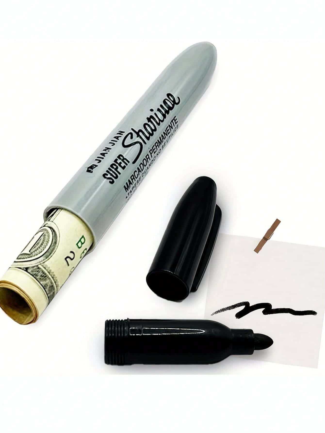 Fabrico Dual-Tip Marker – Mit Pinsel- & Feinspitze, Für Textil, Holz & Papier, In Grün