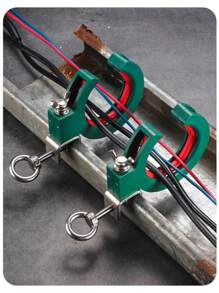 Cable Tray Bridge Pulley Threading Garage Ceiling Integrated Wiring Cable Laying Wire Guide Fixation Construction Auxiliary Tool - Green - View 4