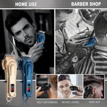 WEEME 1pc Men's Electric Hair Trimmer, 3 Color Options, Ultra Long Battery Life, USB Fast Charging, Comfortable Grip, Portable For Home Or Travel, Perfect Styling