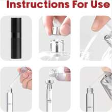 3pcs/Set 10ML Refillable Perfume Bottles, Refillable Perfume Atomizer Bottles, Perfume Travel Spray Bottles, Mini Portable Empty Liquid Containers, Travel Essentials, Beach Travel Storage Bag