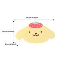 Miniso 三丽鸥布丁狗动漫硅胶冰块模模具可爱卡通夏日家用冰块制冰工具硅胶模具 - 黃色 - 查看 3