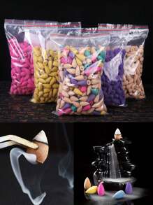 60/120粒倒流香氛颗粒，流云塔香氛颗粒，室内香薰，檀香，沉香，花香颗粒，香薰散装厂家批发 - 彩色 - 查看 3