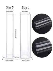 1pc Acrylic Scrunchie Holder Organizer, Hair Accessories Hair Ties Display Stand, Clear Organizer For Bracelets Bangle Watches -Women Teen Girls Gifts, Gift For Back To School