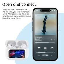 ANC Touch Screen Earbuds, Wireless Earbuds, ANC Earbuds Noise Cancelling Earbuds, Noise Cancelling In Ear Bluetooth 5.4 Earbuds, Bluetooth Earbuds With Microphone, Wireless Earbuds For IPhone/Android