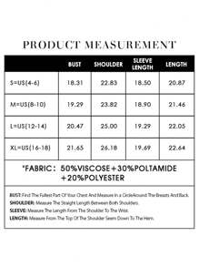 Women's Sexy Sweater V Neck Off Shoulder Long Sleeve Cross Wrapped Front Knit Sweater Fall Autumn Winter Street Party Club Night Out Valentine Top Outfits - 藍色 - 查看 6