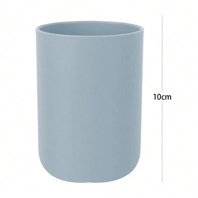 Bambus Deckel Badezimmer Toilettenartikel, Flüssigkeitsflasche Zahnbürstenhalter, Mundwasserbecher, Seifenbox, Toilettenbürste, verschiedene Farben erhältlich, geeignet für Zuhause Badezimmer, Toilette, Küche, Hotel, Reise, Musterzimmer, personalisierte Accessoires Zuhause Badezimmer Dekoration Sommer