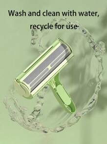 1/2件青蛙宠物毛发去除器猫狗毛发去除器手柄滚筒脱毛器床档刮毛浮毛去除器 - 彩色 - 查看 6