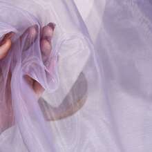 1 Stück seidig weiches Tüll-Organza Gewebe, hohe Dichte, DIY Tüll Rock, Kleid, Hochzeitsdekoration