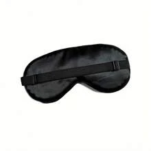 Silk Sleep Mask With Adjustable Head Strap - Blackout Eye Mask To Relieve Puffy Eyes, Suitable For Travel, Meditation And Napping - Perfect Gift For Friends And Family,School,Back To School,Travel,Travel Essentials,Home Essentials,Eye Mask,Sleep Mask - Multicolor - View 10
