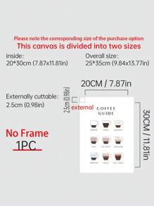 Coffee Print Wall Painting - Multicolor - View 14