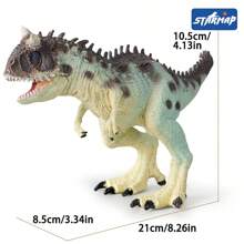 [Tem certificado infantil] Brinquedo modelo de dinossauro realista, estatueta de animal selvagem, brinquedo sensorial e presente de festa, adequado para decoração de quarto de crianças ou meninas e meninos