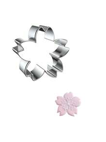 1pc Stainless Steel Flower Shaped Cookie Cutter Mold, For Roses, Lilies And Cherry Blossoms DIY Fondant, Cookies - Cookie Cutters - View 7