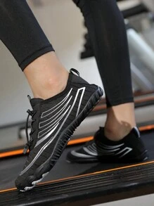 新款可调节系带水鞋 - 防滑，适合瑜伽、海滩、散步、冲浪和钓鱼 - 黑色 - 查看 3