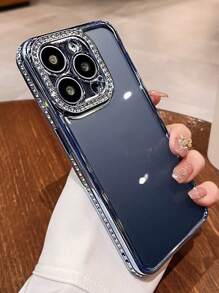 奢华电镀水钻亮片手机壳，兼容 17/16E/15/14/13/12/11/X/XS Max/XR/Pro Plus，Galaxy A02S/A07/A12/A17/A22/A26/A32/A36/A50/A56/S20/S25，荣耀 X9/8/7/A/B/C/Magic 5/6 Lite，OPPO Reno