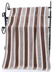 1 Set Of Large Bath Towel, Rectangular Towel, Super Absorbent, No Shedding, Soft And Breathable, Color Stripe Pattern, Multiple Colors To Choose From, Ultra-Fine Fiber Coral Fleece Material, Can Be Wrapped In Bath Towel, Essential For Bathing, Hot Springs, Bathroom, Bathing, Swimming, Bathroom, Swimming Pool, Bathroom Towel, Women Valentine Gift Birthday Boyfriend Girlfriend Home Bathroom Decor Summer Shower Towels For Beaty Salon, Hotel Sports,Home Essentials, Towel, Skin Care Bath Towel Sheet