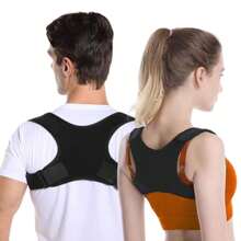 Komfortable Fall Winter Haltungskorrektur für Männer & Frauen - Einstellbar, atmungsaktive orthopädische Stütze - nahtloser Oberkörper, Wirbelsäule, Nacken & Schulter Unterstützung - ideal für täglichen Gebrauch, Schlüsselbein Stabilisierung - fördert gesunde Haltung, verhindert Verstärkung