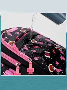 1 件适合老年人的学校背包，15.6 英寸笔记本电脑双肩背包带绒球，返校礼物，休闲旅行包 - A - 查看 10