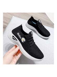 Tenis Antideslizantes Y Transpirables Para Mujer - Negro - Ver 4