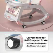 5-In-1 Baby Infant To Toddler Bouncer Rocker Swing Chair Soft Soothing Vibration