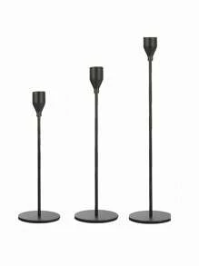 1 套欧式铁制烛台，金属客厅装饰工艺烛台套装，无烟彩色长杆烛台和香烛套装 - 彩色 - 查看 26