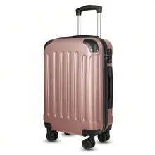 LUGGEX Hardshell Suitcase With Spinner Wheels (Rose Golden, 20 Inch) Luggage Travel Suitcase For Christmas - rose gold - View 3
