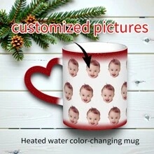 A Color-Changing Mug With A Customized Pattern, A Customized Birthday Gift, A Gift For Friendship Day, A Gift For Thanksgiving, A Gift For Easter, A Gift For Halloween. It Is Suitable For Occasions Such As Birthdays, Friendship Day