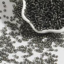 3mm-30g/900pcs,Glass Seed Beads Bulk,Small Craft Beads,Small Beads,Transparent Silver Lined Small Round Pony Beads Bulk For Jewelry Making,Loose Spacer Beads For Jewelry Making Supplies,DIY Crafts Necklace