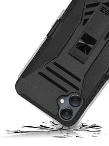 FUNDA USO RUDO CON CLIP REFORZADO O CON ANILLO PARA SAM GALAXY A06 - CLIP NEGRO - Ver 5