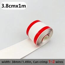 1 rotolo 2,16*118,11 pollici / 5,5 cm*3 m Copertura di cavi pavimento, protezione cavi in PVC, protezione prolunghe & previene le cadute, soluzione di gestione, copertura protezione cavi montata a superficie, autoadesiva, adatta per pavimenti, pareti e desktop