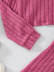 2 sztuki/zestaw dziewczęcy strój codzienny na zewnątrz, koszula i spodnie, wiosna/jesień