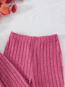 2 sztuki/zestaw dziewczęcy strój codzienny na zewnątrz, koszula i spodnie, wiosna/jesień