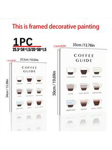 Coffee Print Wall Painting - Multicolor - View 3