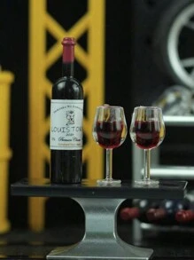 7pcs/Set Mini Dollhouse Accessories - Wine Bottles, Champagne Sets, 1:6/1:12 Scale Miniature Furniture Decorations, Suitable For Halloween/Thanksgiving/Christmas Gifts