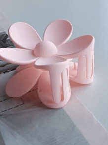 3-delige multi-color bloemenclip, haarklem van harsmateriaal met vijf bloemblaadjes in de vorm van een bloem voor het begin van het schooljaar, dagelijkse haaraccessoires, haaraccessoires voor op reis en op vakantie, haarklem haarspeld, de vier seizoenen