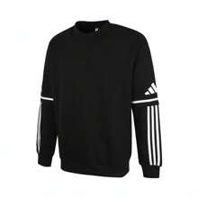 Adidas 2025 Men's SQ25 SW CREW Sweatshirt/Pullover Knitted Hooded Sweatshirt JM3546