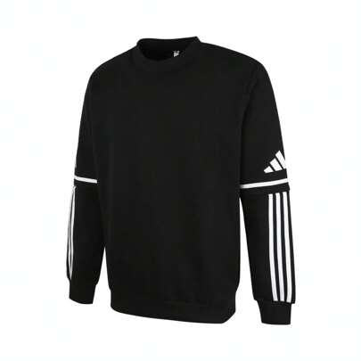 Adidas 2025 Men's SQ25 SW CREW Sweatshirt/Pullover Knitted Hooded Sweatshirt JM3546