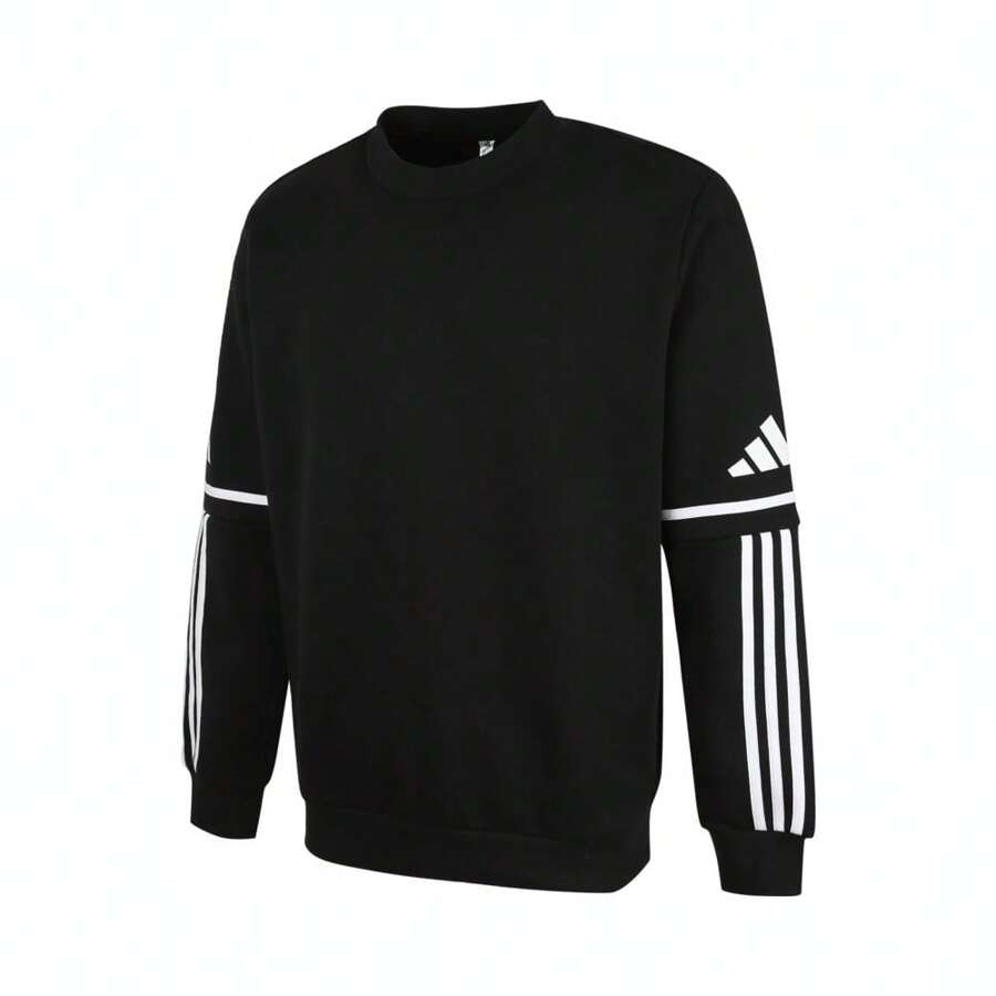 Adidas 2025 Men's SQ25 SW CREW Sweatshirt/Pullover Knitted Hooded Sweatshirt JM3546