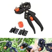 Kit d'outils de greffe de jardin - Sécateurs de taille pour le jardinage, set de ciseaux de jardin pour couper les branches, les vignes et les arbres fruitiers, couteau de greffe et 3 lames de rechange