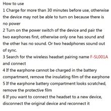 1PC Single Wireless Headphones Business Earphones - Compatible Headset Microphone Rechargeable Standby Car Driving Sport Handsfree